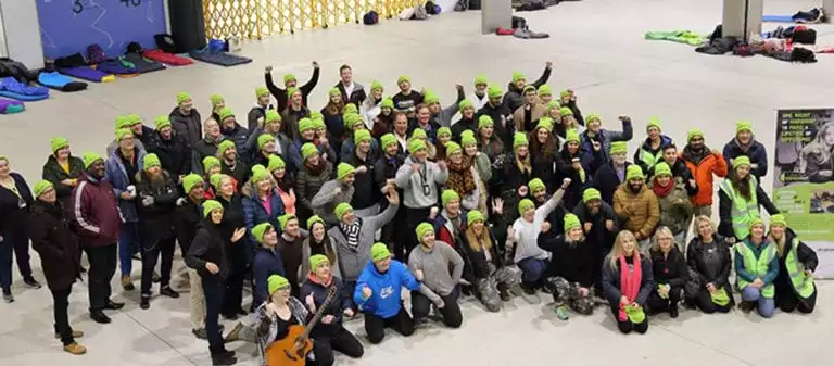 Railway Children Sleepout | Auctus Management Group