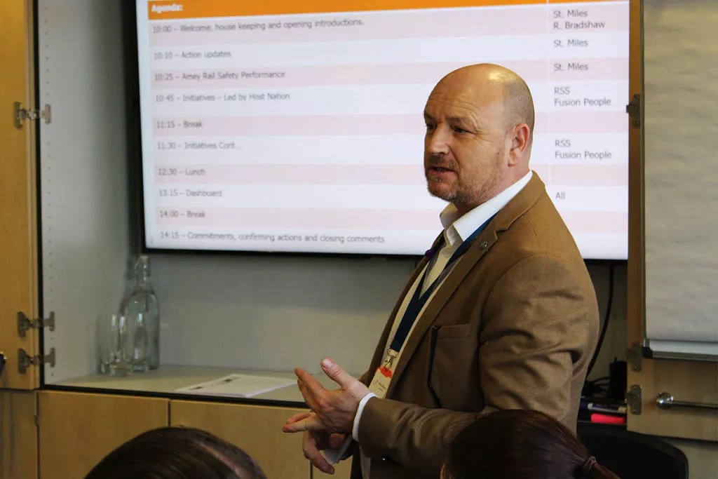 Russell Bradshaw At Amey Supplier Forum