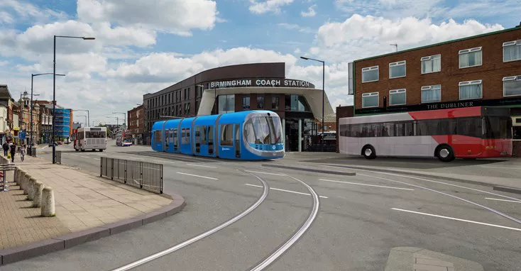 Digbeth Metro Extension Meriden Street Concept