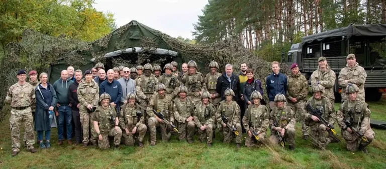 Armed Forces Community - Observers of Operation Rhino Heart