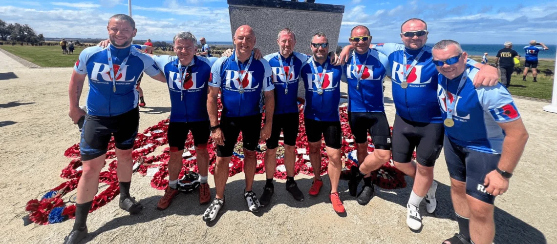 Pedal To Normandy -Team Auctus