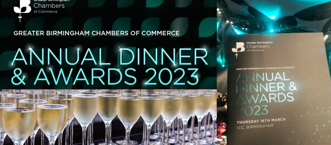 Greater Birmingham Chambers of Commerce 2023 - Awards Ceremony